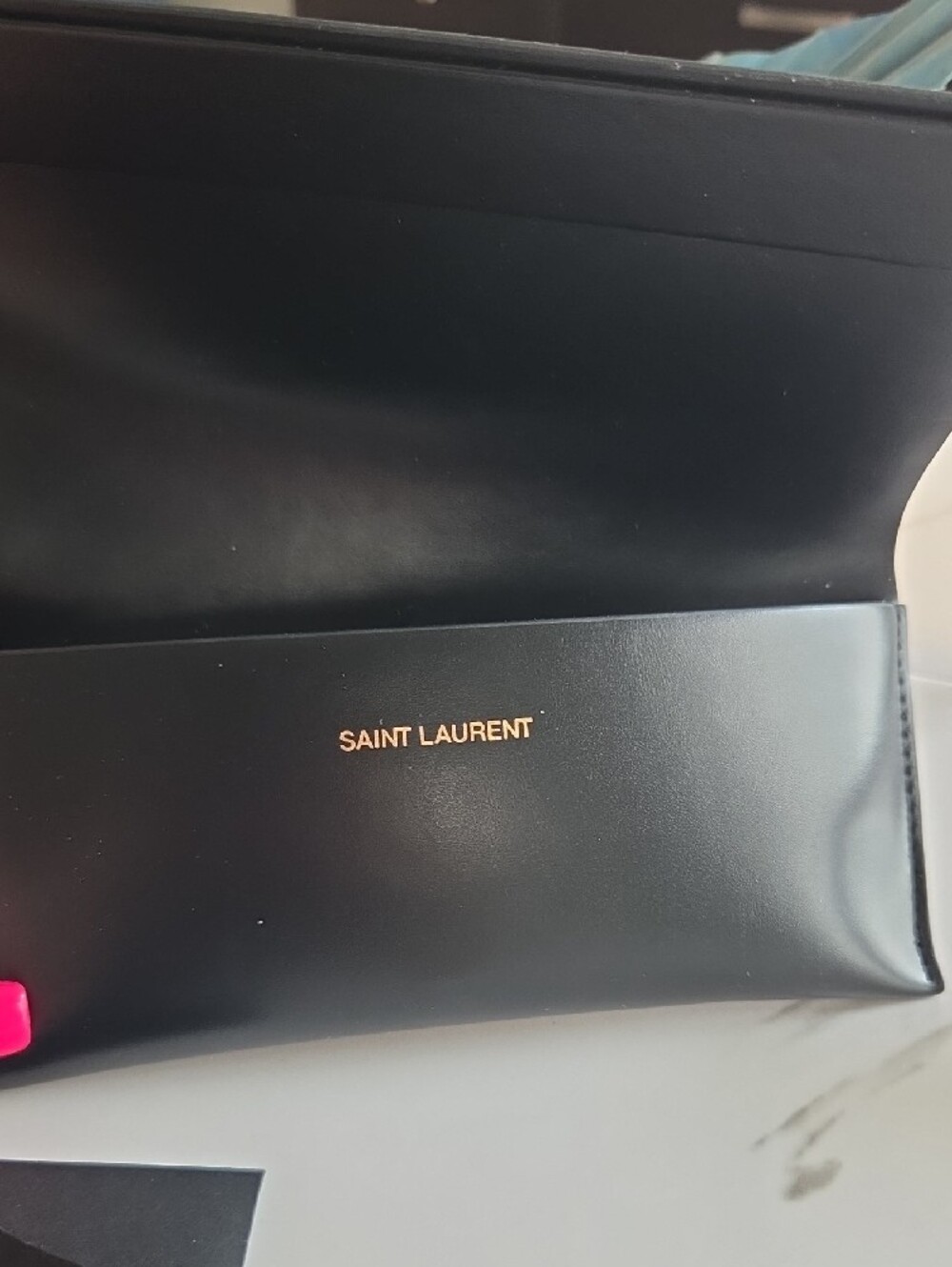 Saint Laurent Women's Tortoiseshell Sunglasses - Brown/Black/White - Picture 5 of 9